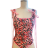 The Strawberry and Butterflies Pink Corset